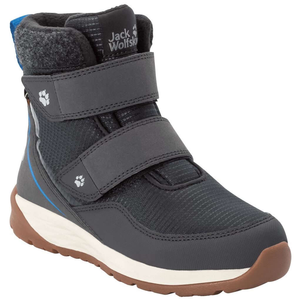 Jack Wolfskin POLAR BEAR TEXAPORE MID μποτεσ χειμωνασ παιδικά γκρι | GR2003884